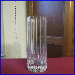 1 vase en cristal de baccarat modèle harmonie Signé hauteur 20 cm