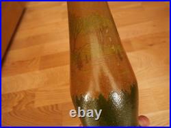 2 grand vase en verre peint émaillé Legras foret arbre automne art déco 2 grand vase en verre peint émaillé Legras foret arbre automne art déco