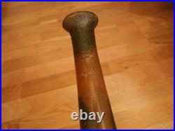 2 grand vase en verre peint émaillé Legras foret arbre automne art déco 2 grand vase en verre peint émaillé Legras foret arbre automne art déco