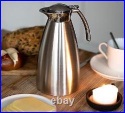 ALFI 3527205100 Gusto Carafe à Café et à Thé Aluminium 1000 ML