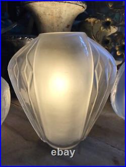 ART DECO VASE MODÈLE AMPHORE SIGNÉ André Hunebelle France