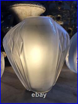 ART DECO VASE MODÈLE AMPHORE SIGNÉ André Hunebelle France