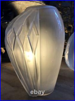 ART DECO VASE MODÈLE AMPHORE SIGNÉ André Hunebelle France