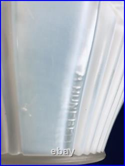 ART DECO VASE MODÈLE ROSES SIGNÉ André Hunebelle France Opalescent