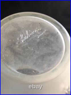ART DECO VASE SABINO FRANCE CIRCA 1930 Modèle Oursins rare Opalescent