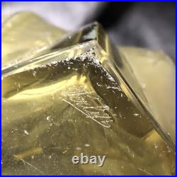 ART DECO VASE VERLYS FRANCE CIRCA 1930 Modèle LAURIERS FUMÉ