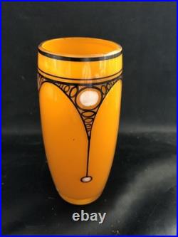 ART NOUVEAU VASE style of Michael Powolny Tango