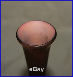 AUTHENTIQUE VASE PATE DE VERRE ART NOUVEAU DECOR PAYSAGE EMILE GALLÉ NANCY 1900