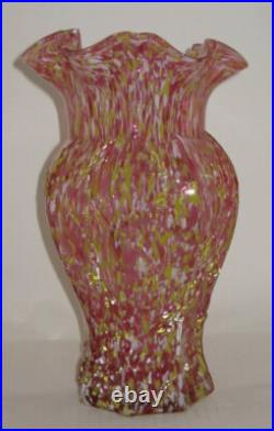 Ancien Grand Vase Legras Série Clichy Yoko