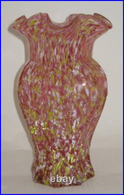 Ancien Grand Vase Legras Série Clichy Yoko
