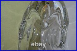 Ancien Vase Cristal de Sèvres France Signé