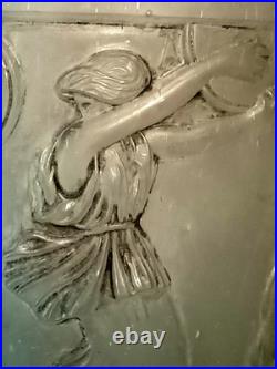 Ancien Vase En Pâte De Verre Signé Georges de Feure Ancien Vase En Pâte De Verre Signé Georges de Feure