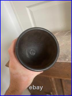 Ancien Vase Pot Signé George de Feure Antique Verre Moulé Pressé 14cm Ancien Vase Pot Signé George de Feure Antique Verre Moulé Pressé 14cm