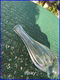 Ancien Vase Saint Louis soliflore cristal