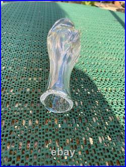 Ancien Vase Saint Louis soliflore cristal