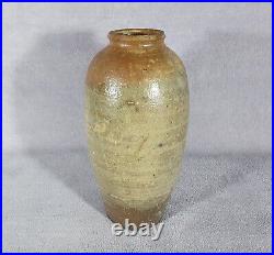 Ancien et superbe vase en grés de forme ovoïde Rémi Bohnert Ratilly 1977