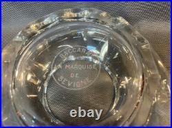 Ancien grand vase en cristal à facettes de BACCARAT Marquise de Sévigné vintage