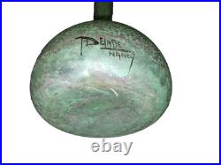 Ancien soliflore signé DELATTRE NANCY an 1930 environ vintage haut 56 cm