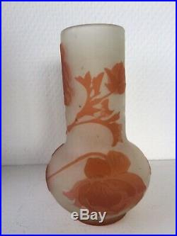 Ancien vase Gallé authentique