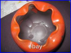 Ancien vase boule Legras