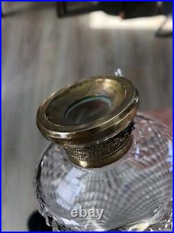 Ancienne Belle carafe cristal pointe Saint louis COGNAC