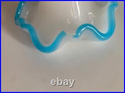 Ancienne Paire De Vases En Opaline Napoleon III Baccarat