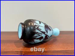 André Delatte Nancy Ancien vase Art Nouveau