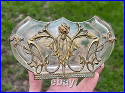 BACCARAT EAGLE CRYSTAL VASE CRISTAL TAILLE AIGLE NAPOLEON Ier EMPIRE ART NOUVEAU