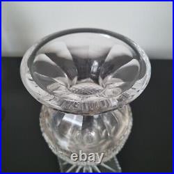 BACCARAT Vase 1840 Pointe Diamants Cristal XIXè Crystal Vase Mid 19thC BACCARAT Vase 1840 Pointe Diamants Cristal XIXè Crystal Vase Mid 19thC