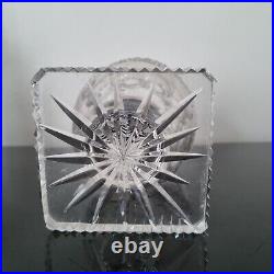 BACCARAT Vase 1840 Pointe Diamants Cristal XIXè Crystal Vase Mid 19thC BACCARAT Vase 1840 Pointe Diamants Cristal XIXè Crystal Vase Mid 19thC