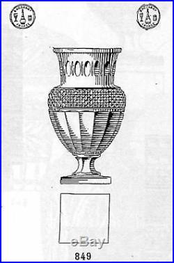 Baccarat Laetitia Vase Cristal Taillé Empire Restauration 19éme 19 Xixéme 849