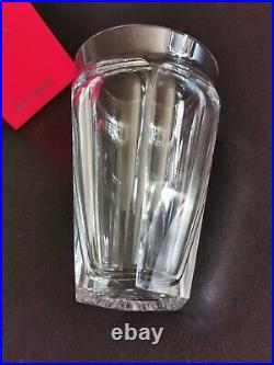 Baccarat Vase Harcourt Nelly Art Deco en cristal de Baccarat signé 16,5 cm