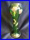 Baccarat-Vase-en-verre-teinte-vert-et-dore-or-aux-fleurs-Art-Nouveau-01-id