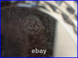 Baccarat grand vase taillé