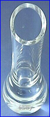 Baccarat soliflore en cristal