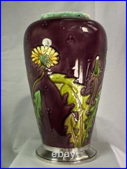 Beau ancien vase en céramique signé Sèvres art nouveau Beau ancien vase en céramique signé Sèvres art nouveau
