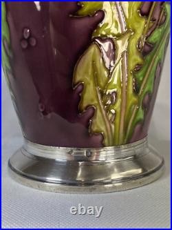 Beau ancien vase en céramique signé Sèvres art nouveau Beau ancien vase en céramique signé Sèvres art nouveau