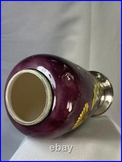 Beau ancien vase en céramique signé Sèvres art nouveau Beau ancien vase en céramique signé Sèvres art nouveau