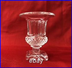 Beau vase en cristal de SAINT LOUIS modèle VERSAILLES vasque de Médicis 10 cm