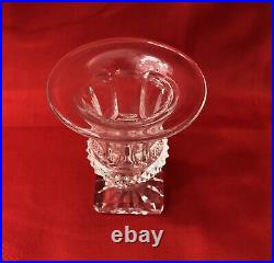 Beau vase en cristal de SAINT LOUIS modèle VERSAILLES vasque de Médicis 10 cm