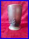 Beau-vase-signe-Verart-france-en-verre-fume-verrerie-Dumas-feuilles-en-relief-01-zr