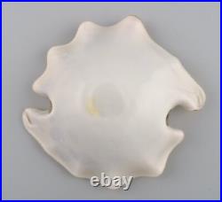 Bol Murano de forme organique en verre d'art soufflé à la bouche polychrome