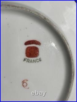 Bol à bouillon porcelaine de Mehun décor Chantilly / Samson