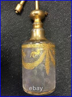 CRISTAL SAINT LOUIS 1900 LOUIS XVI Flacons Parfum Degagé à L'Acide