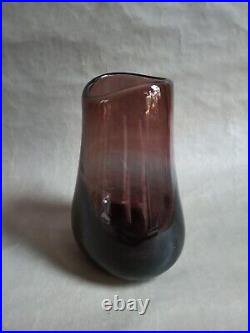 Claude Morin, Dieulefit, Vase Vintage, Signé