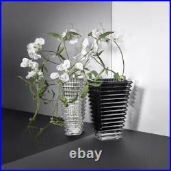 Cristal Baccarat Collection Eye Vase Black Rectangulaire S Noir H200 mm