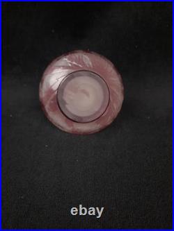 Croismare (Muller) Petit vase en verre