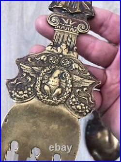 Curieux couvert bronze XIXème empereur Napoléon
