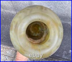 DAUM NANCY Vase de forme balustre 35 cm