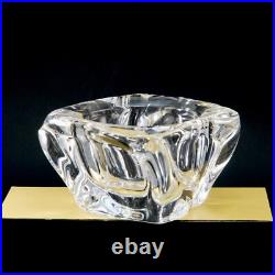 DAUM Vide poche massif en cristal (Lalique, Baccarat, Verlys, Sèvres)
